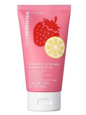 Ole Henriksen Strawberry Lemonade Smoothing Facial Scrub 3 oz NEW!